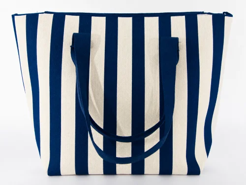 Bolso Tejido Elastizado Rayado