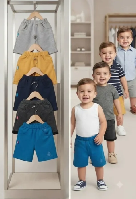 Shorts de Bebe Rustico