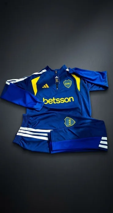 Conjuntos Deportivo Verano Caballero River y Boca Bordados