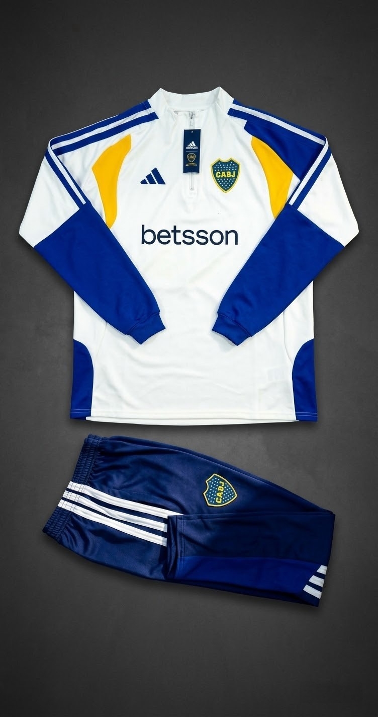 Conjuntos Deportivo Verano Caballero River y Boca Bordados - Imagen 2