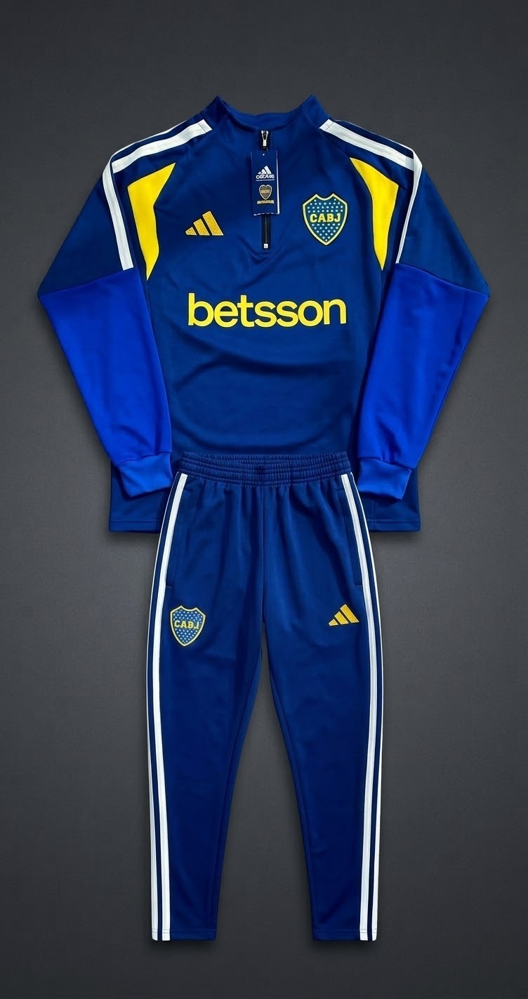 Conjuntos Deportivo Verano Caballero River y Boca Bordados - Imagen 3