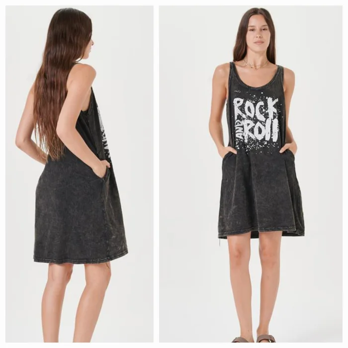 Vestido Nevado Rock