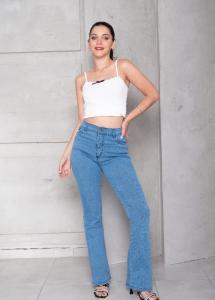 Jeans Oxford " Celeste " Mujer - Miniatura 2