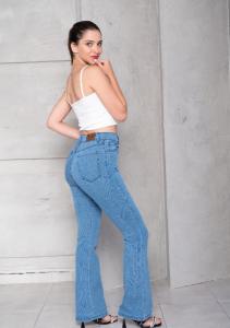 Jeans Oxford " Celeste " Mujer - Miniatura 5