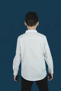 Camisa Blanco de Niño - Miniatura 3