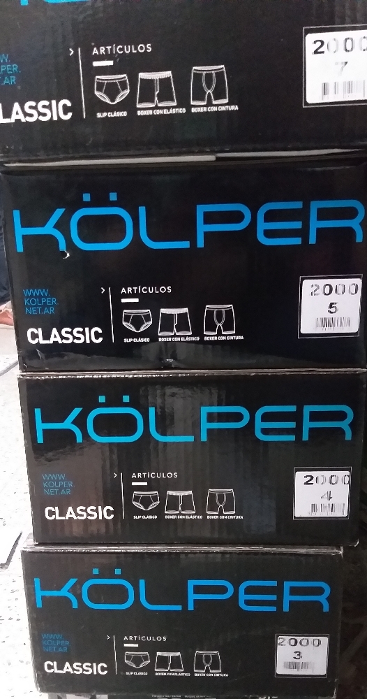 Art.2000 Slip Clasico Algodon Kolper - Imagen 3