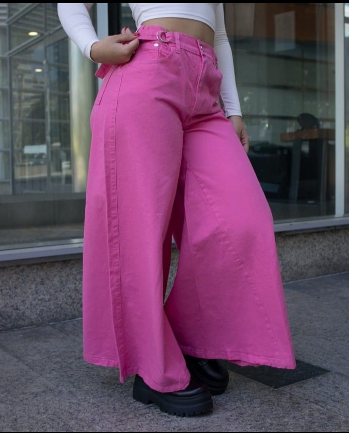 Jean Maxi Palazo Regulador Fucsia Rosa Dama - Imagen 1