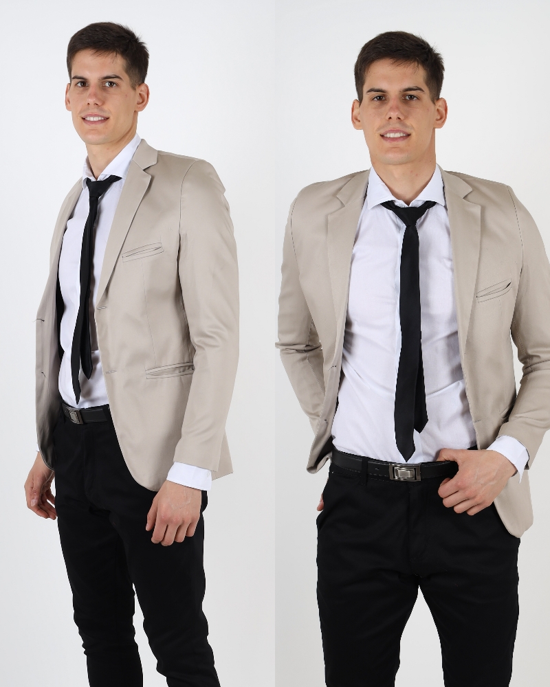 Blazers Slim Gabardina - Imagen 4