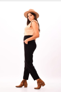 Pantalon  Babucha Corte Italiano Tiro Alto Calce Perfecto Premium - Miniatura 2