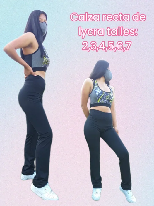 Calza Recta de Lycra