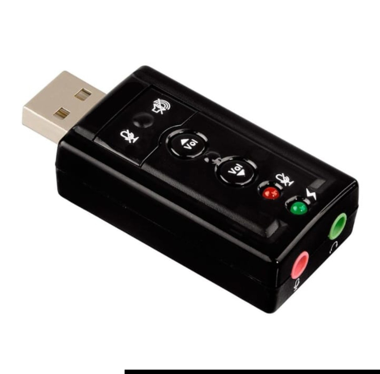 Adaptador Audio 7.1 Usb Jack 3.5 Auxiliar Auricular Microfon0 - Imagen 4