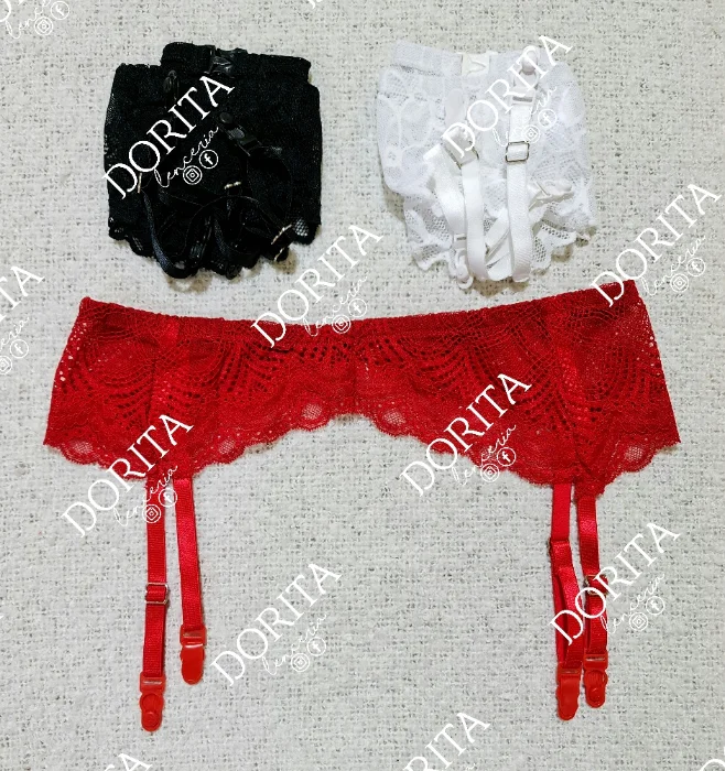 Articulo 033 Portaligas Encaje