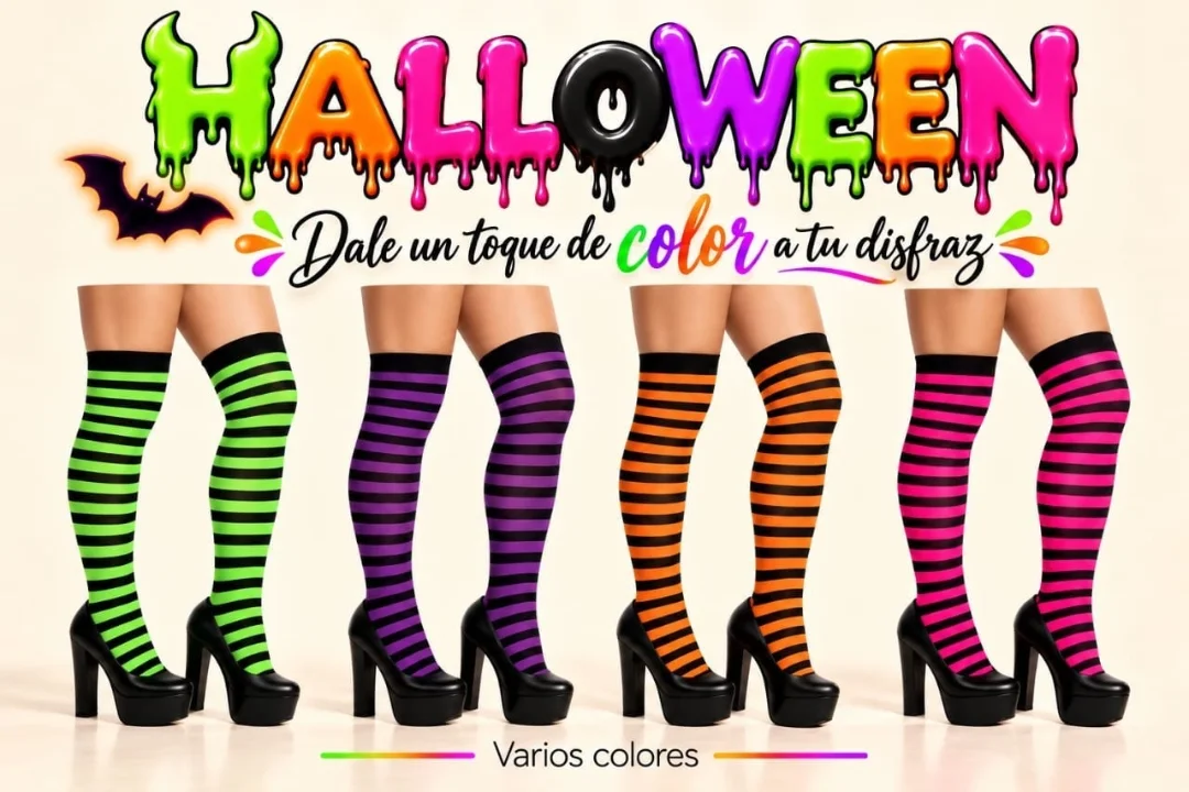 Articulo 150 Bucaneras Rayadas Multicolores - Imagen 1