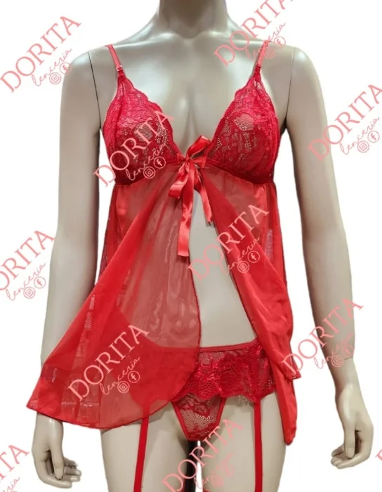 Babydoll Tul Abierto