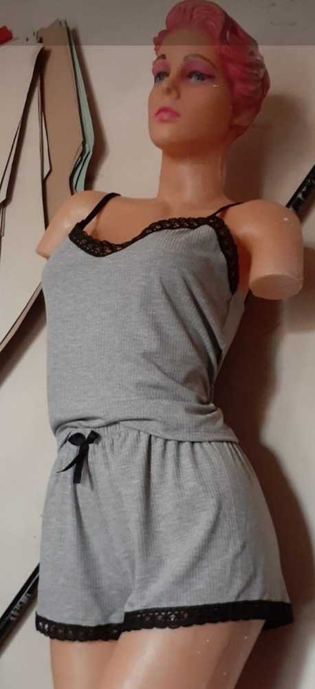 Pijamas Morley Viscosa C/ Puntilla - Imagen 2
