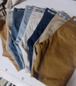 Bermudas Corte Chino Infantil de Gabardina