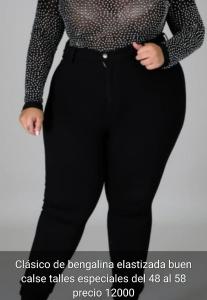 Pantalón de Bengalina Talle Especial