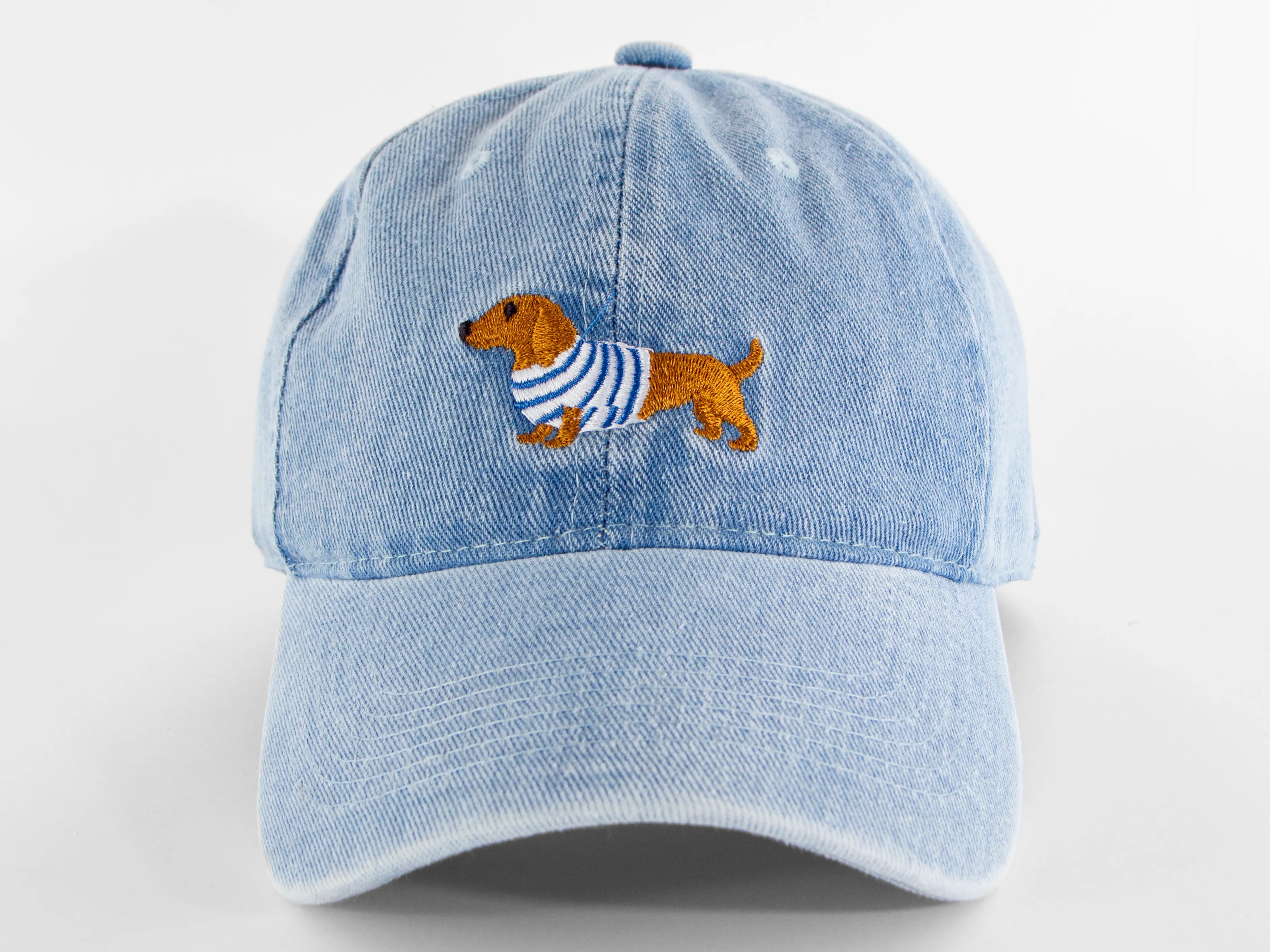 Gorra de Jean con Bordado Perrito Salchicha - imgi_41_415700302-perro_05_1.jpeg