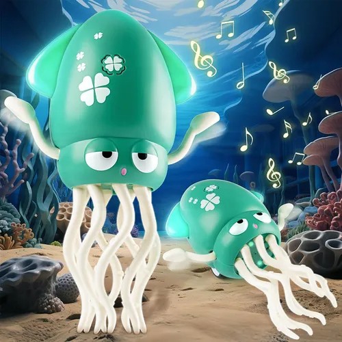 Pulpo Bailarín Interactivo, con Sensor de Obstáculos, Movimiento de Nado y Música - Imagen 3