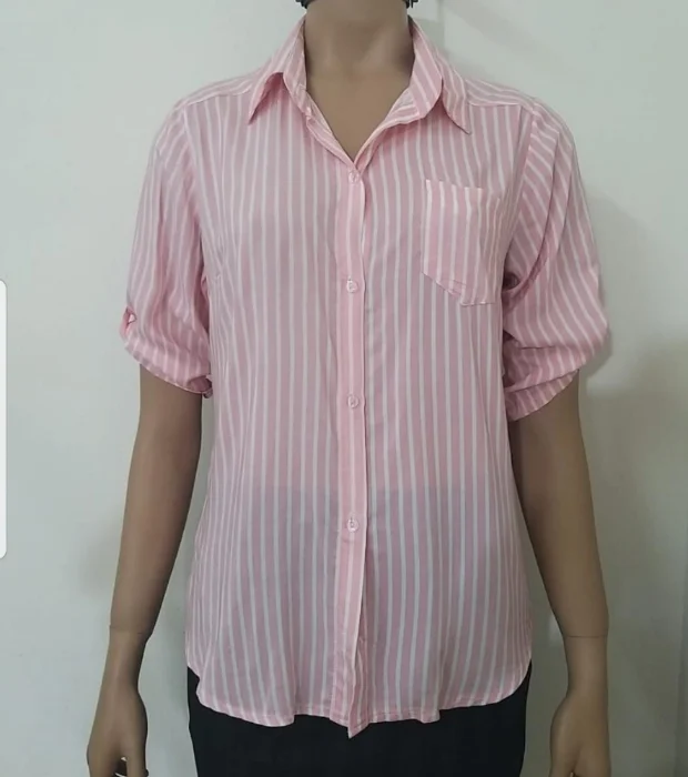 Camisa Fibrana Rayón  M/3/4