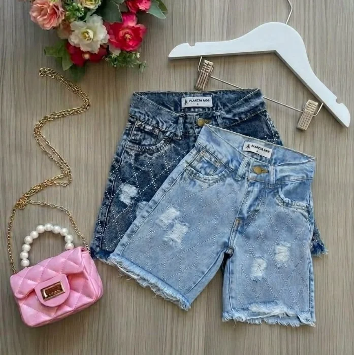 Bermudas con Stras