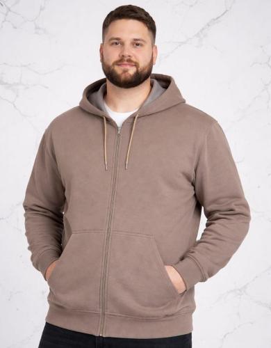 Campera Talles Especiales Algodón Peinado Doble Friza