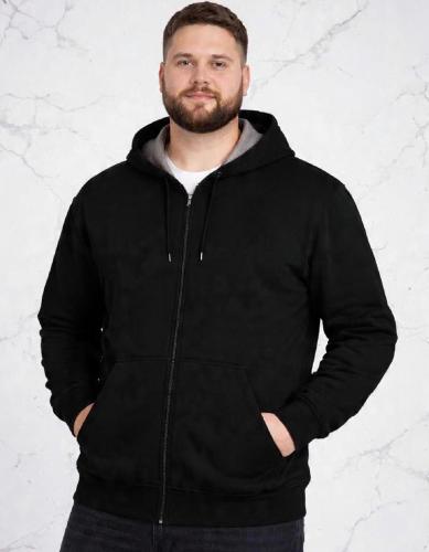 Campera Talles Especiales Algodón Peinado Doble Friza - Miniatura 2
