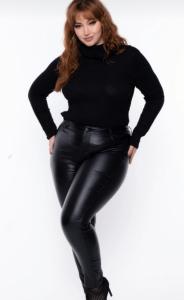 Chupín Especial Engomada Negro Dama
