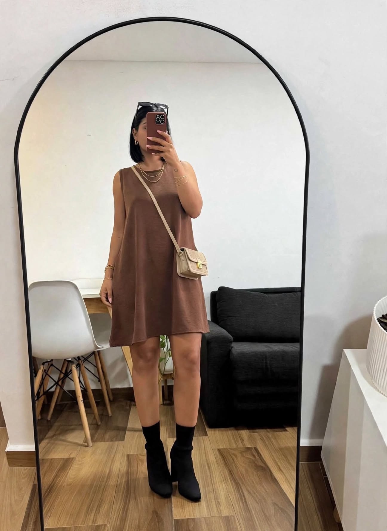 Vestido Corto con Bolsillo - Imagen 3