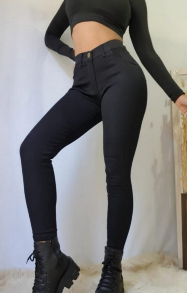 Jean Chupín Negro Dama - Imagen 4