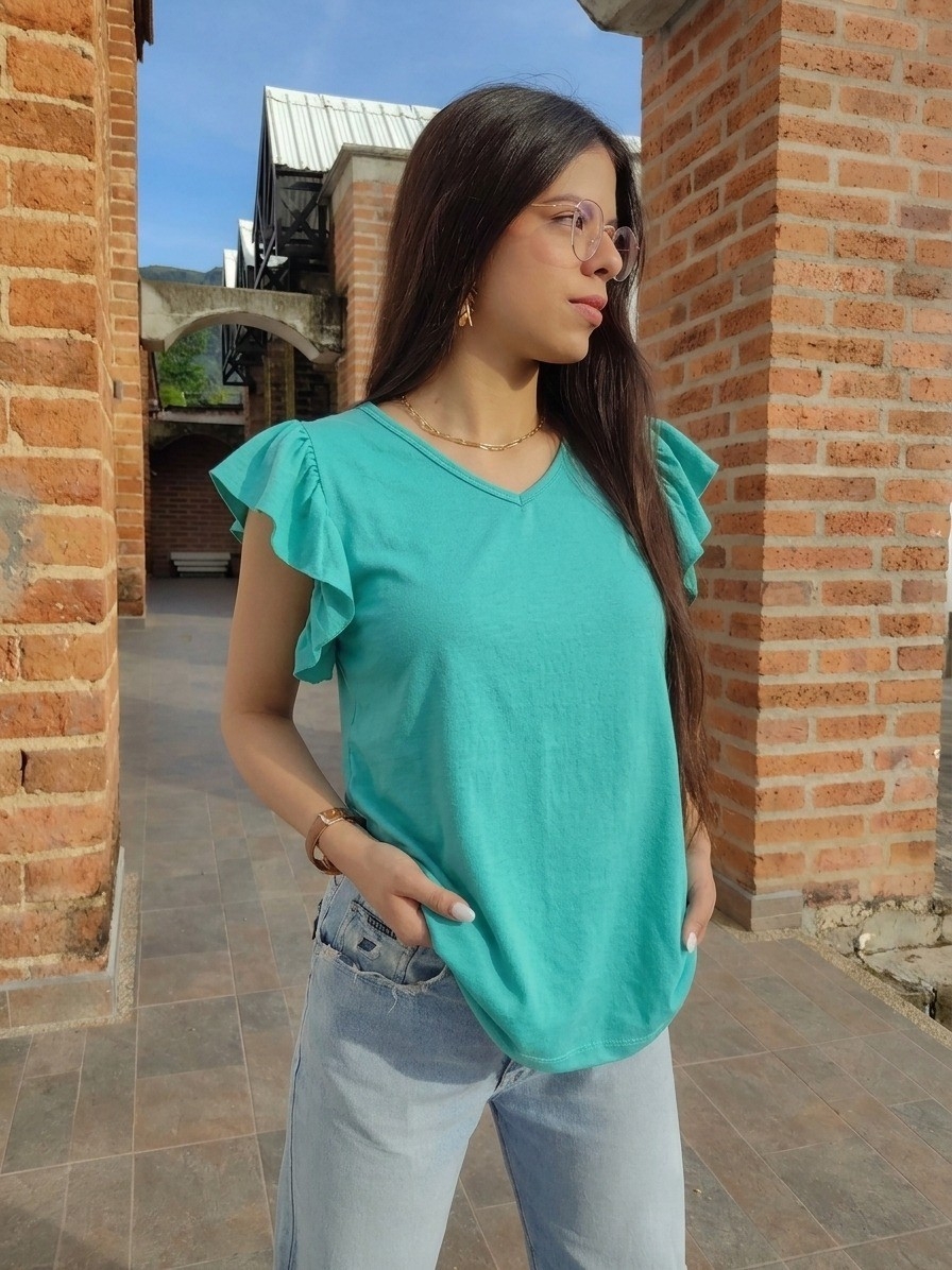 Remeras Manga Volado T1 al T5 - Imagen 3