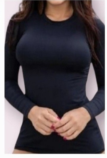 Camiseta Térmica Mujer Dama Cuello Dama - Imagen 3
