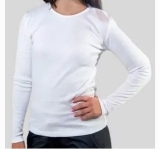 Camiseta Térmica Mujer Dama Cuello Dama - Imagen 2