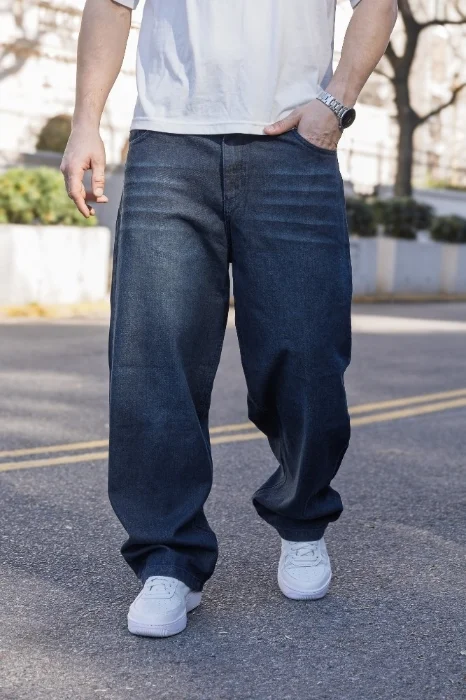 Jean Baggy Óxido Azul Hombre