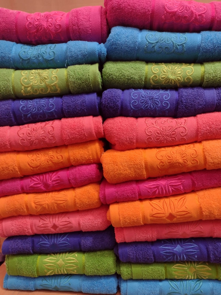 Toallones Lucky Bordados Importados - Imagen 6