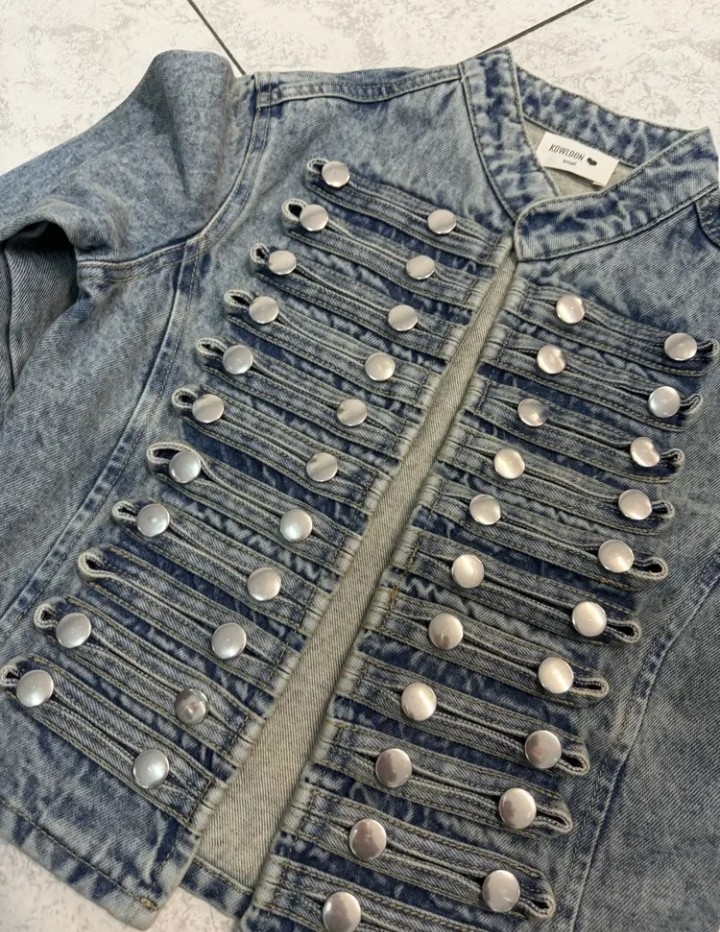 Campera Chamarra Napoleón Óxido Jean Dama - Imagen 2