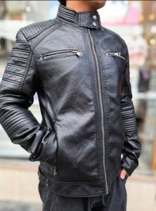 Campera Cuero " Yd "hombre Cuero Negro - Miniatura 8