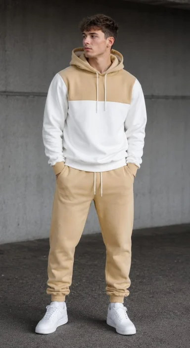 Conjunto Urban Oversize Algodón Doble Friza