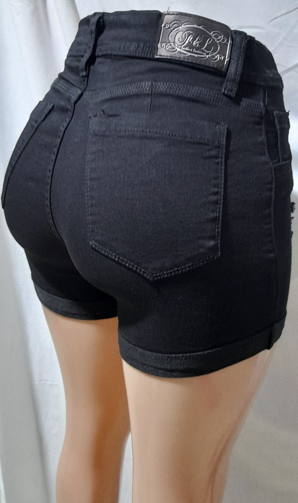 Short con Roturas o Liso - Imagen 2