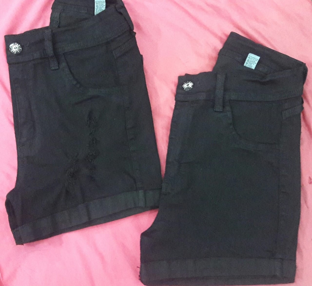 Short con Roturas o Liso - Imagen 3
