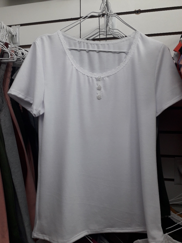 Remera Puntilla Boton - Imagen 2
