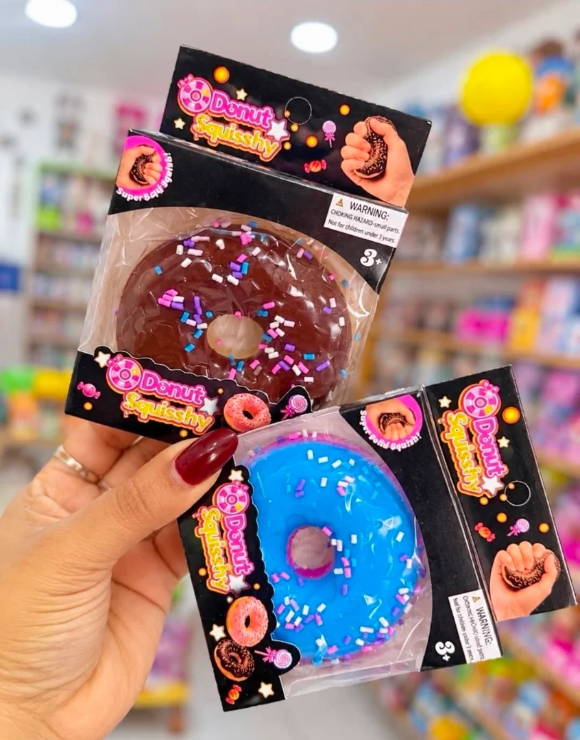 Juguete Squishy Antiestrés Donut Blando - Imagen 2