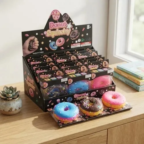 Juguete Squishy Antiestrés Donut Blando - Imagen 6
