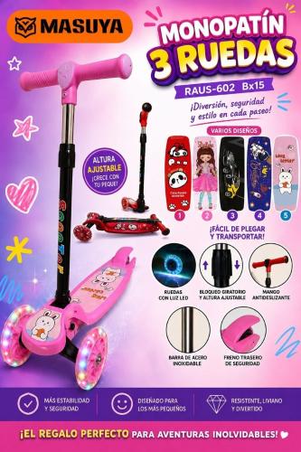 Monopatin Infantil Masuya Raus-602
