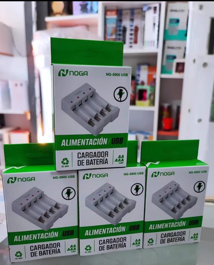 Cargador de Bateria Noga X4 Aa + Aaa - Imagen 3
