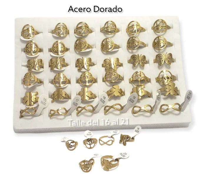 Anillos de Acero Quirúrgico