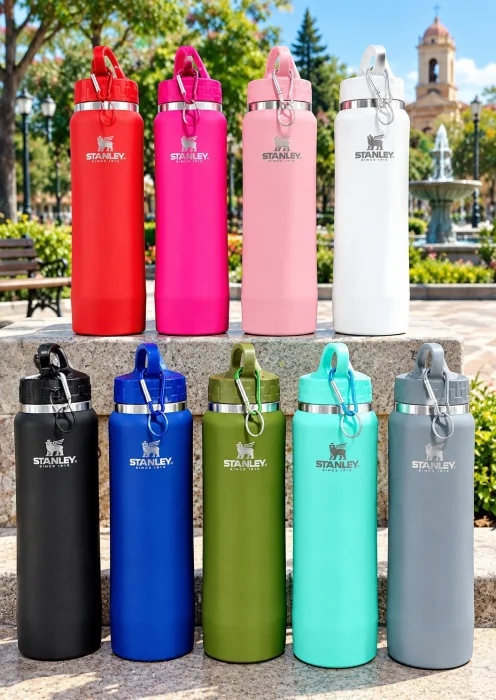 Botella Deportiva Stanley 750ml Acero Inoxidable