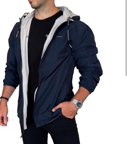 Talle S Campera Reversible Yd Hombre