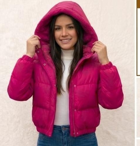 Puffer C/ Piel  5 Colores