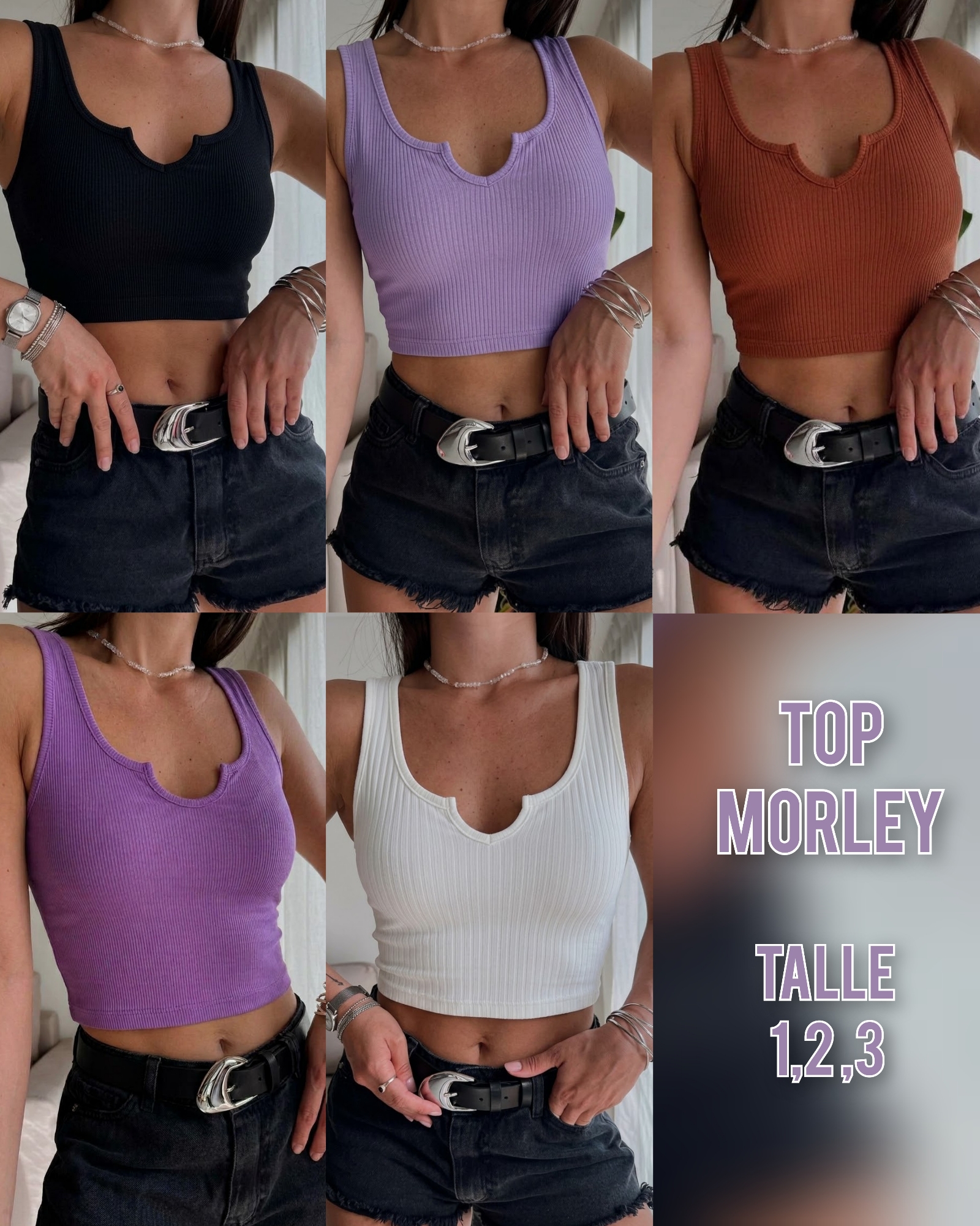 Top Morley  Pack X 5(unidades) - Imagen 2